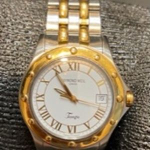 RAYMOND WEIL TANGO WATCH Mens - Two-tone with Sapphire Crystal - SWISS MADE